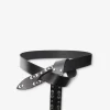 Best Sale ISABEL MARANT ÈTOILE Isabel Marant Etoile - Lecce Belt - BlackSilver