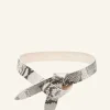 Shop ISABEL MARANT ÈTOILE Isabel Marant Etoile - Lecce Belt - Chalk