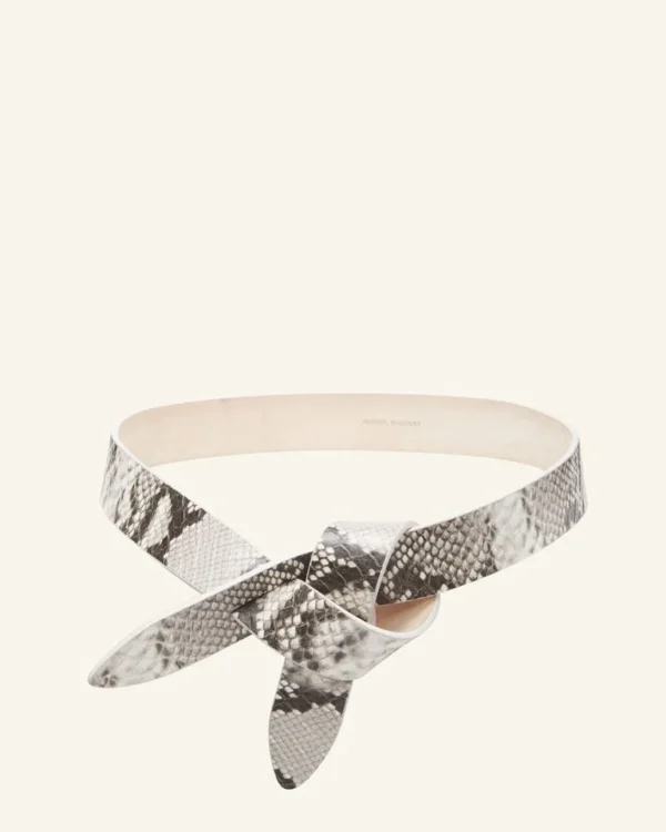 Shop ISABEL MARANT ÈTOILE Isabel Marant Etoile - Lecce Belt - Chalk