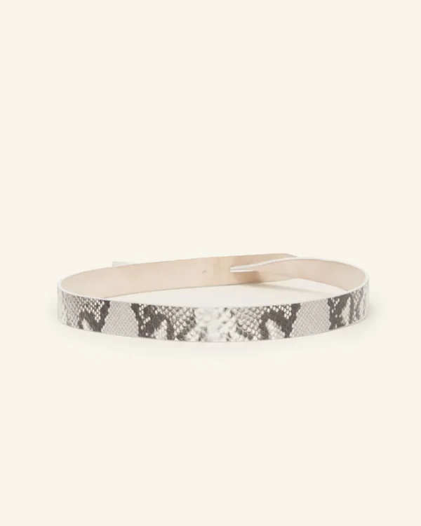 Shop ISABEL MARANT ÈTOILE Isabel Marant Etoile - Lecce Belt - Chalk