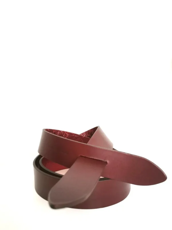 Hot ISABEL MARANT ÈTOILE Isabel Marant Etoile - Lecce Belt - Burgundy