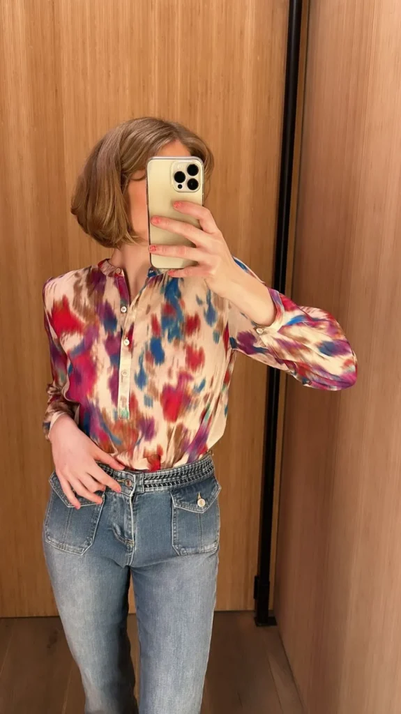 Best Sale ISABEL MARANT ÈTOILE Isabel Marant Etoile - Maria Top - BeigeRaspberry