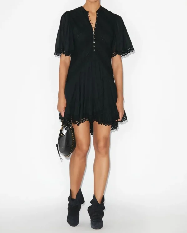 Cheap ISABEL MARANT ÈTOILE Isabel Marant Etoile - Slayae Dress - Black