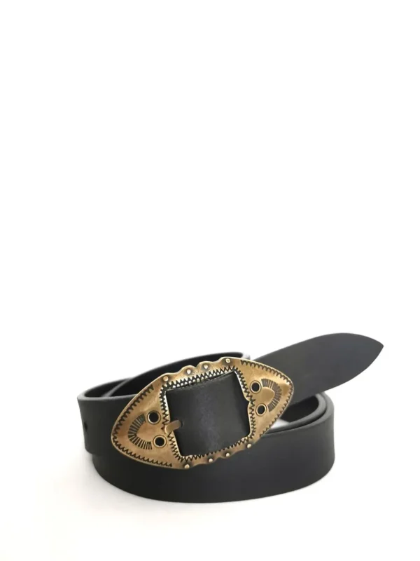 Fashion ISABEL MARANT ÈTOILE Isabel Marant Etoile - Zacky Belt Black