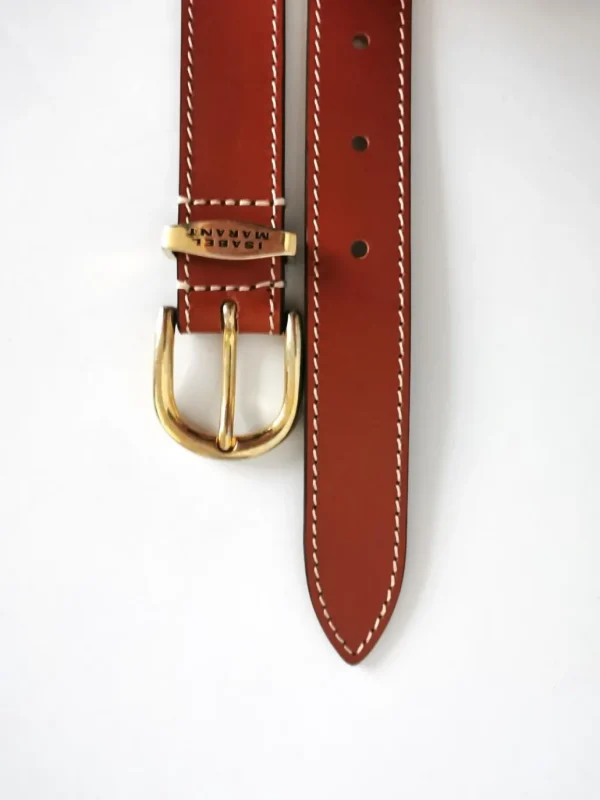 Store ISABEL MARANT ÈTOILE Isabel Marant Etoile - Zadd Belt - NaturalGold