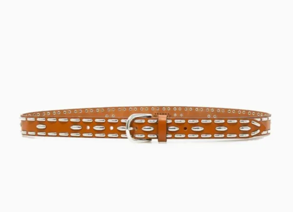 Flash Sale ISABEL MARANT ÈTOILE Isabel Marant Etoile - Zap Leather Belt - Natural