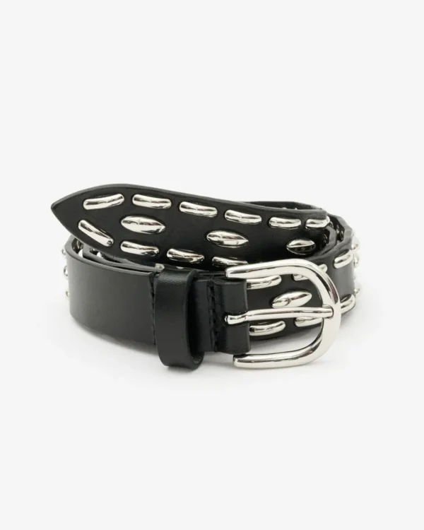 Cheap ISABEL MARANT ÈTOILE Isabel Marant Etoile - Zap Leather Belt - Black