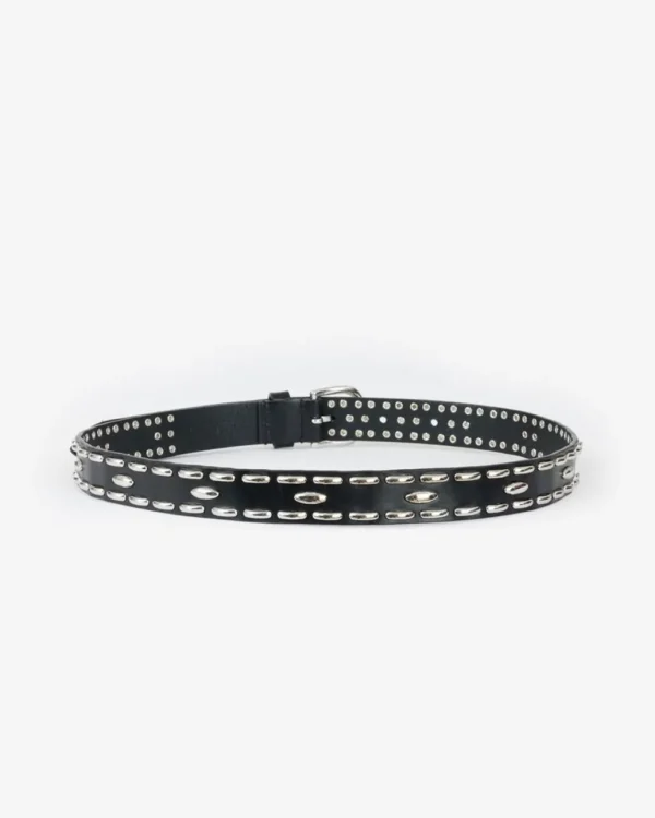 Cheap ISABEL MARANT ÈTOILE Isabel Marant Etoile - Zap Leather Belt - Black