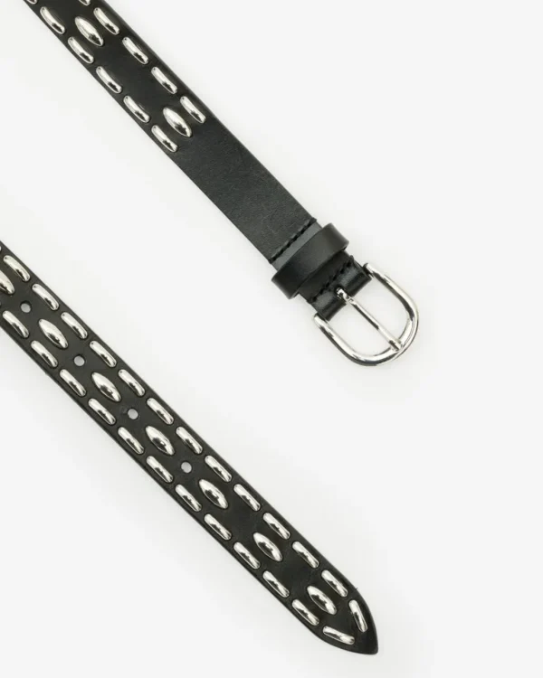 Cheap ISABEL MARANT ÈTOILE Isabel Marant Etoile - Zap Leather Belt - Black