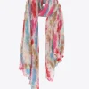 Shop ISABEL MARANT ÈTOILE Isabel Marant Etoile - Zephyr Scarf - BeigeRaspberry