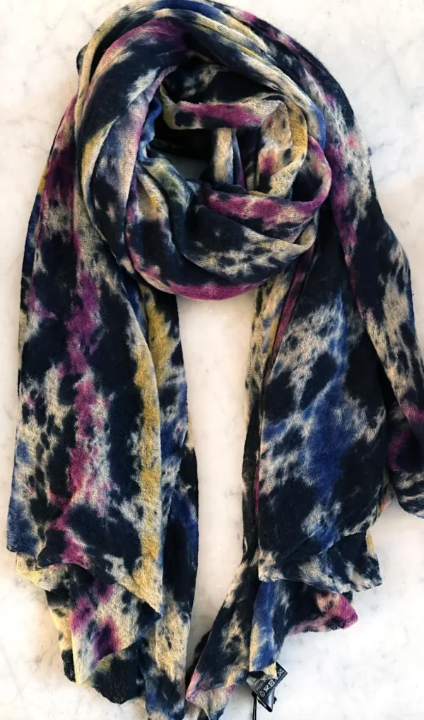 Shop ISABEL MARANT ÈTOILE Isabel Marant Etoile - Zephyr Scarf - OchreBlack