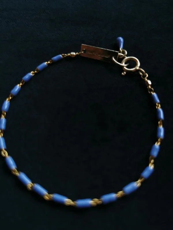 New ISABEL MARANT JEWELRY - Bracelet Pearl - Blue Iris