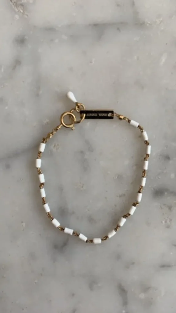 Outlet ISABEL MARANT JEWELRY - Bracelet Pearl - Ecru