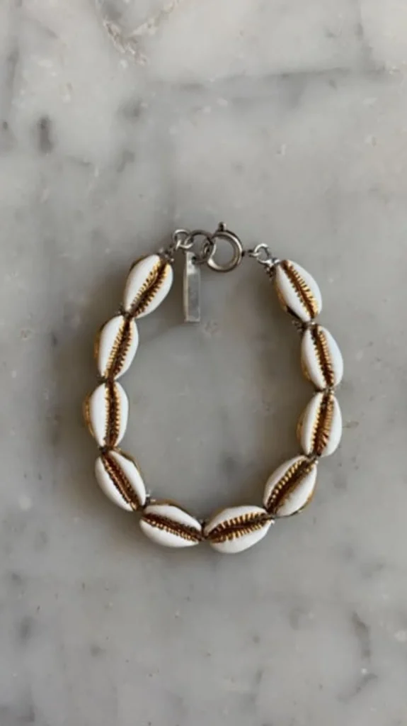 Sale ISABEL MARANT JEWELRY - Bracelet Shell - Ecru