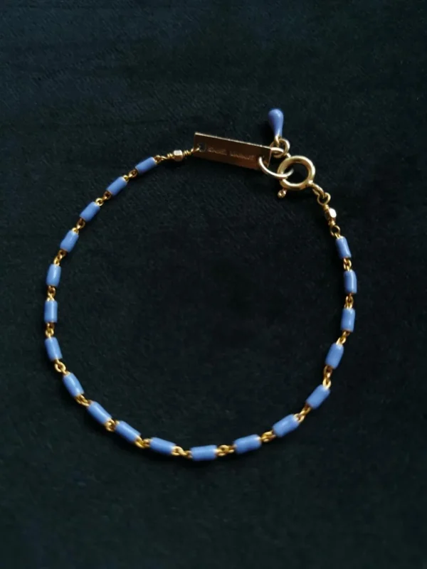 New ISABEL MARANT JEWELRY - Bracelet Pearl - Blue Iris