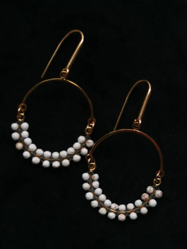 Flash Sale ISABEL MARANT JEWELRY - Cesaria Hoop Earrings - Ecru