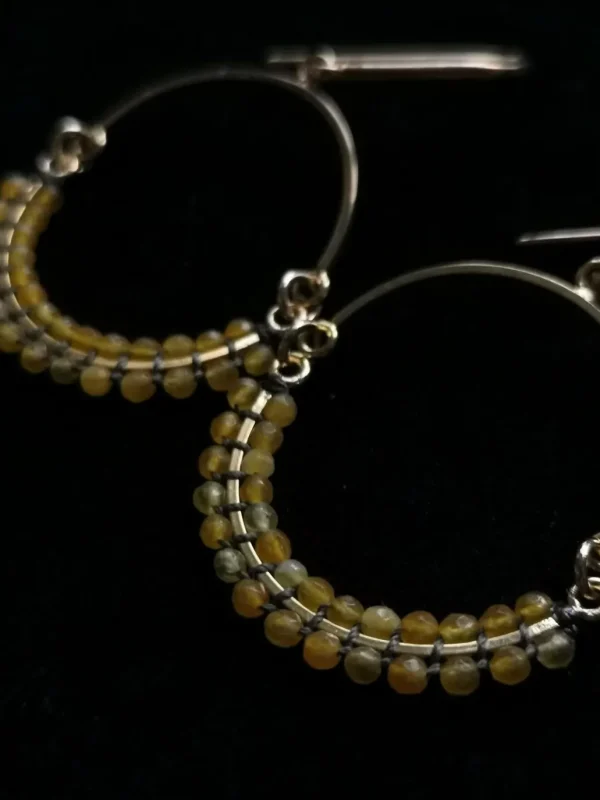 Best ISABEL MARANT JEWELRY - Cesaria Hoop Earrings - Yellow