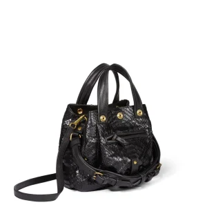 Outlet JEROME DREYFUSS - Billy Nano - Python Noir