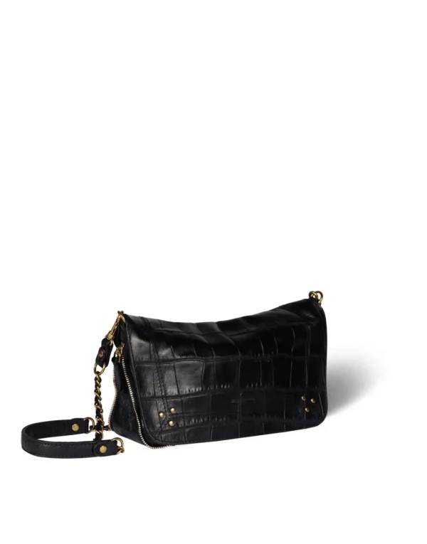 Shop JEROME DREYFUSS - Bobi S - Croco Noir