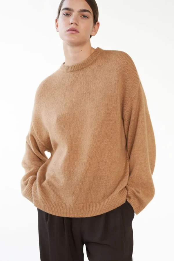 Best Sale KOKOON - Bez Crew Knit - Camel