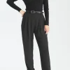 Clearance KOKOON - Harry Pants - Black Silk