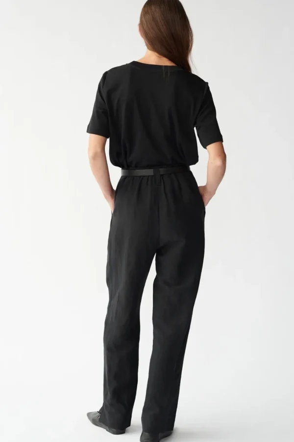 New KOKOON - Harry Pants - Black SilkLinen