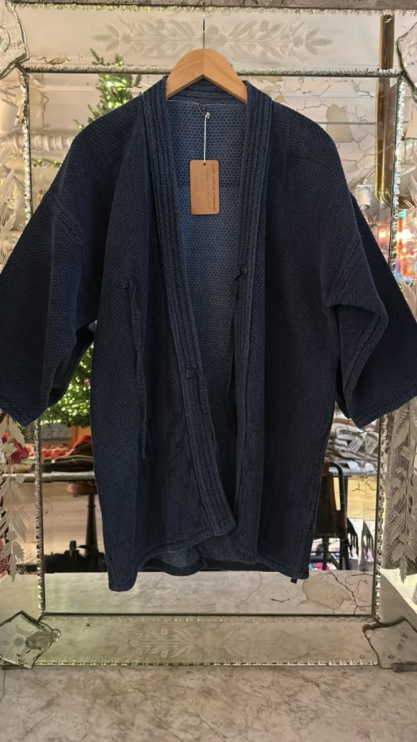 Discount Kyoto Vintage Warehouse - Kendo Jacket Cotton - Blue