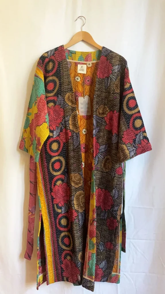 Fashion LA CABANE - 06. Kimono Cotton - Multicolor