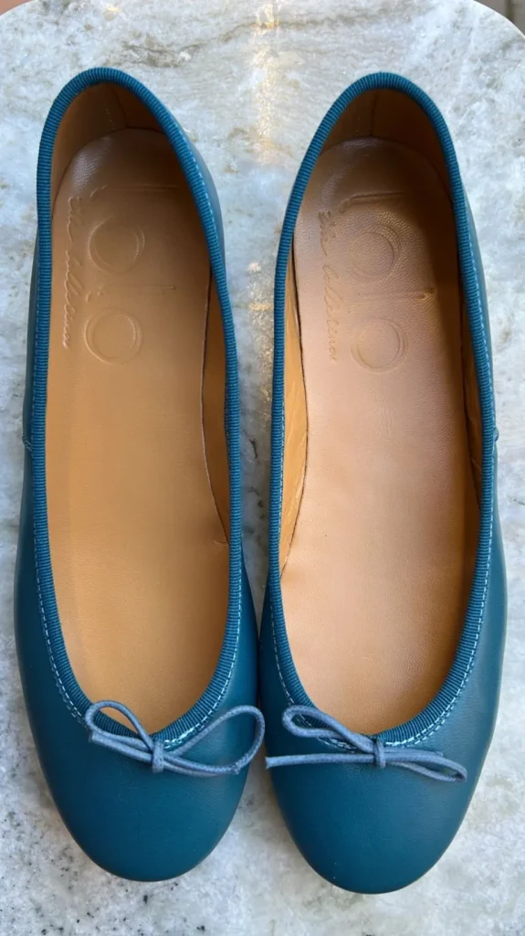 Cheap Lolo The Ballerina - Capri Nappa - Prussian Blue