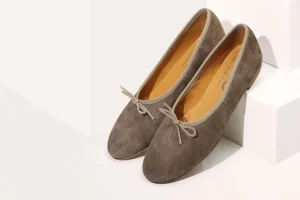 Sale Lolo The Ballerina - Volcano Suede - Greige