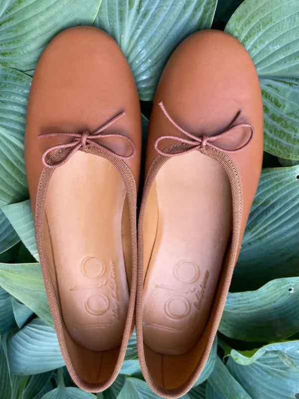 Flash Sale Lolo The Ballerina - Volcano Nappa - Chestnut