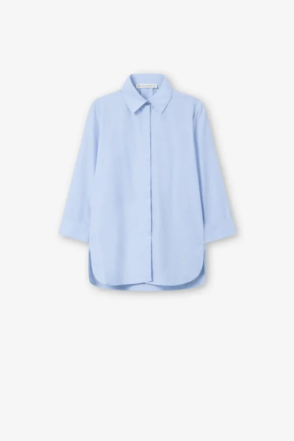 Clearance MARK TAN - Suzi Shirt - Light Blue