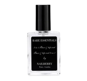 Shop NAILBERRY - Top And Base Coat - Bare Essentials