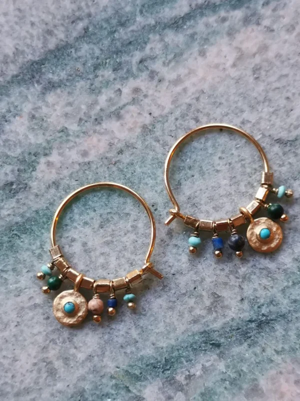 New 5 OCTOBRE - Suzie Earrings - Turquoise