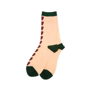 Best Sale Pico Copenhagen - Heart Stripe Sock - Powder