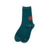 Shop Pico Copenhagen - One Heart Sock - Dark Green