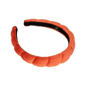 Store Pico Copenhagen - Salicia Velvet Headband - Coral Velvet