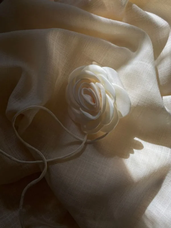 Online Pico Copenhagen - Satin Rose String - Ivory