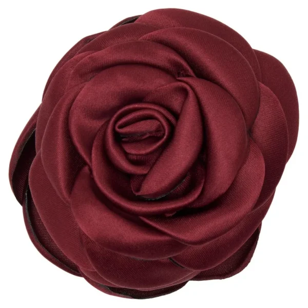 Clearance Pico Copenhagen - Small Satin Rose Claw - Dark Plum