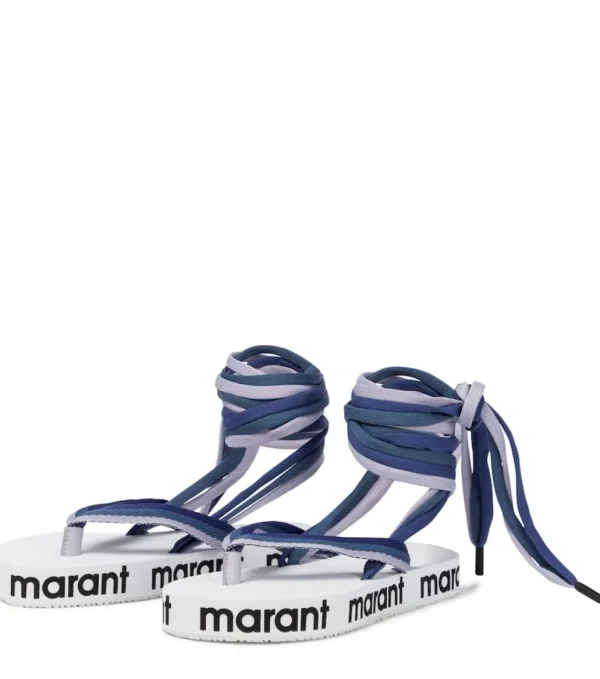 Cheap SEASONAL SALE - Isabel Marant Etoile Tuoni Sandals - Blue