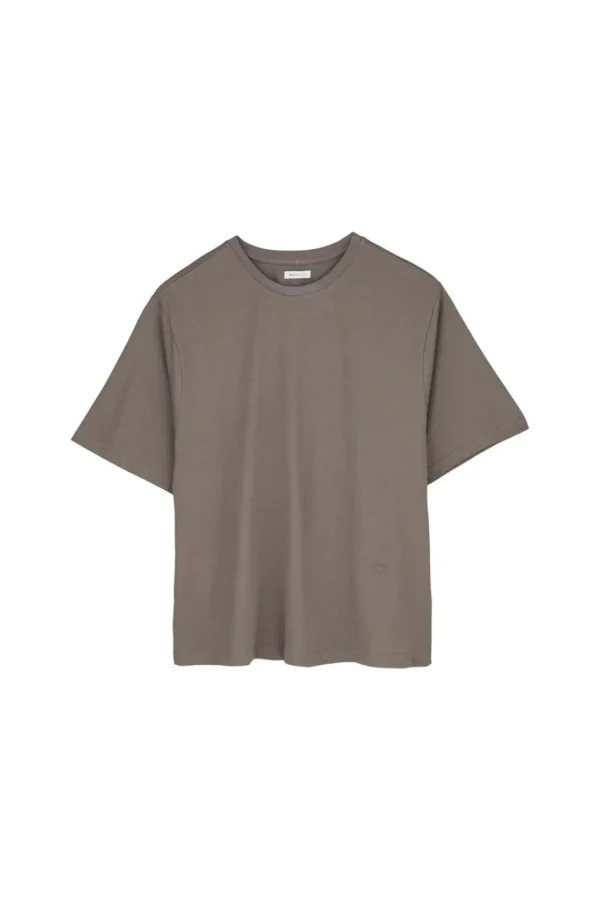 New SKALL - Andy Oversize Tee - Cold Brown