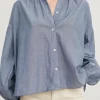 Shop SKALL - Cilla Shirt - Blue Chambray