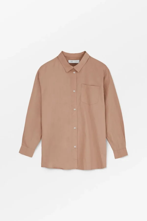 Best SKALL - Edgar Shirt - Acacia Brown