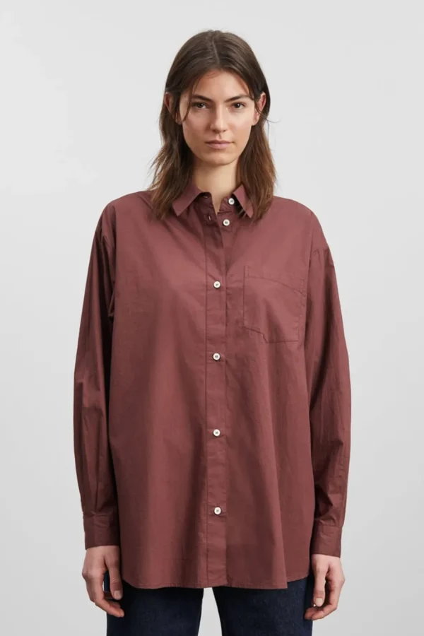 Store SKALL - Edgar Shirt - Dark Burgundy