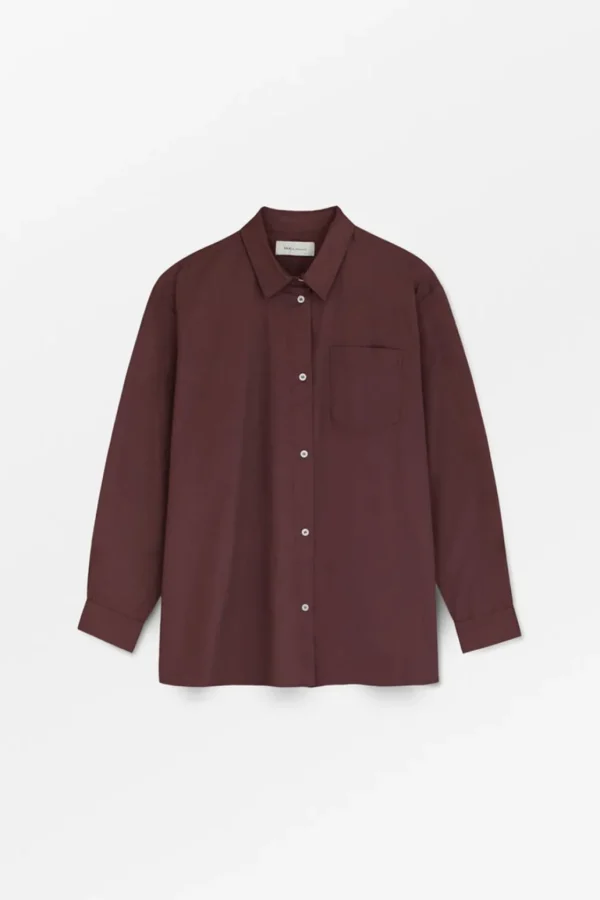 Store SKALL - Edgar Shirt - Dark Burgundy