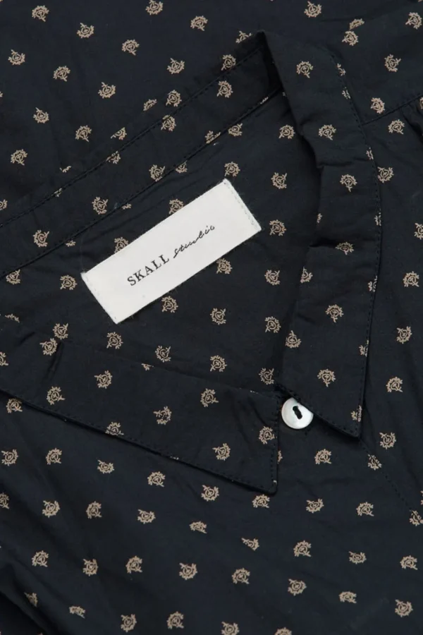 Clearance SKALL - Jasmine Shirt - Alistair PrintMidnightBeige