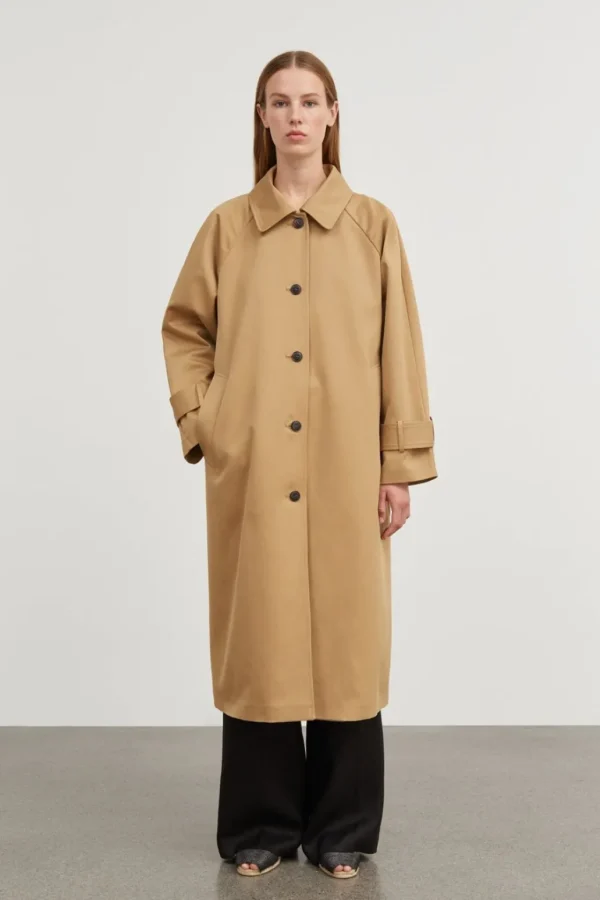 Online SKALL - Macy Coat - Dark Beige