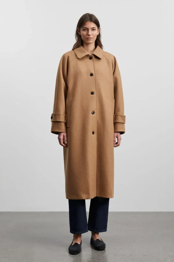 Sale SKALL - Macy Coat - Dark Tan