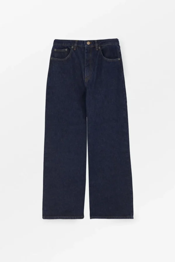 Clearance SKALL - Willow Wide Jeans - Indigo Blue Denim