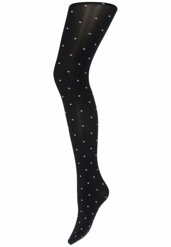 Flash Sale SNEAKY FOX - Dot Pantyhose - Black